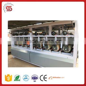 Heavy Duty Wood Polishing Machine 8 Roller Drum Sanding Machine for Doors photo-3