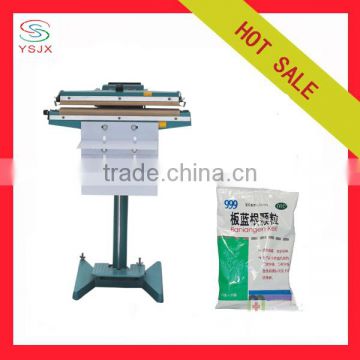 double side heating foot sealing machine to plasric bags