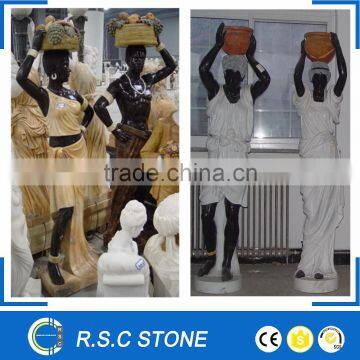 customized size human figure marble statue