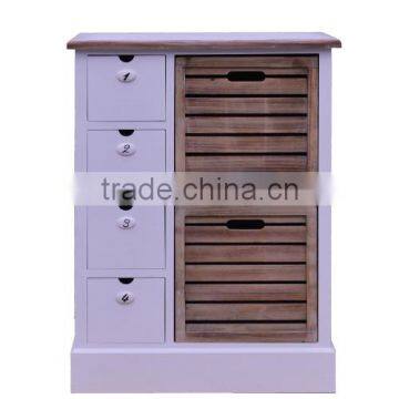 New Design White Drawer Cabinet Narrow Storage Drawer Chest photo-5