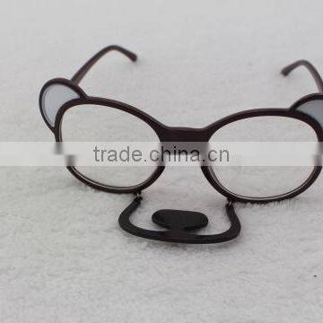 Hot sale teddy bear frames glasses for girls party