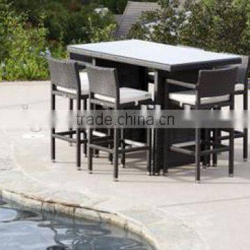 2017 Trade Assurance Hot Sale Garden Feeling Outdoor Bar Furniture Sets photo-2
