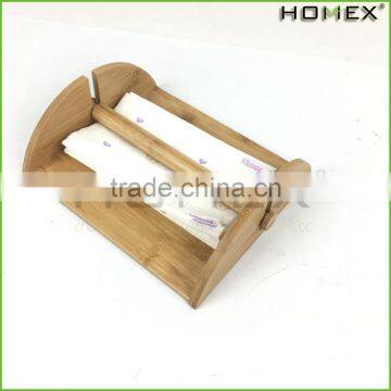 Bamboo Napkin Holder With Bar Homex BSCI/Factory photo-4