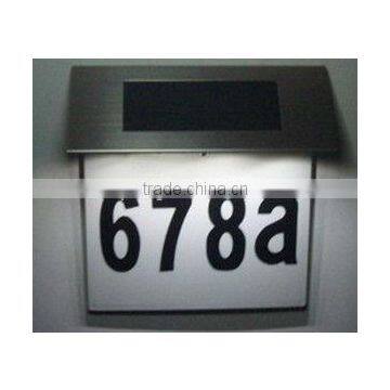 FQ-133-1 Movable Solar Powered Infrared Sensory Address light,house number light