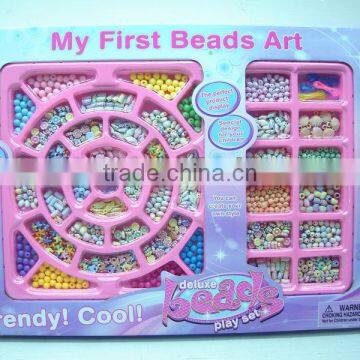 Kids DIY plastic beads set