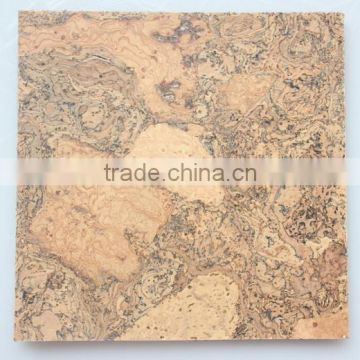 3D natural cork sheet house decoration morden cork wall tiles