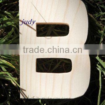 Decorative small wooden craft alphabet letters Wholesale