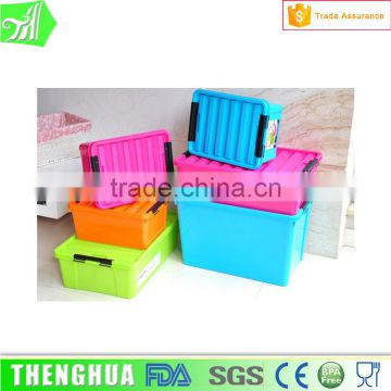 Eco-Friendly Plastic Colorful Large Foldable Toy Storage Box