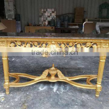 Made in China Foshan Factory Baroque Furniture Console Gold photo-6