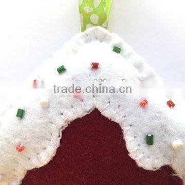 Christmas House Felt Miniature House photo-3