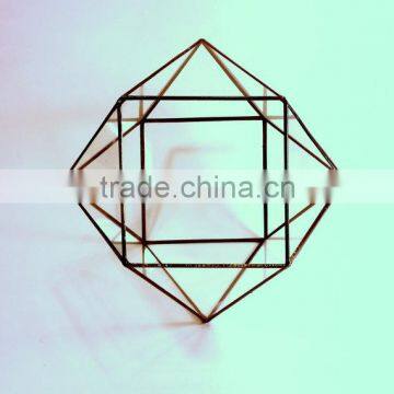 Minimalistic Decor Cuboctahedron Geometric Terrarium photo-4