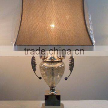BISINI Antique Aluminum Trophy Shape Table Lamp photo-2