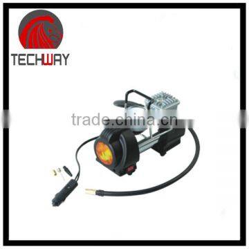 150 PSI DC 12V led light car air compressor/ car tire inflator