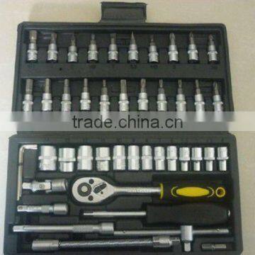 46PCS 1/4" Dr SOCKET SET