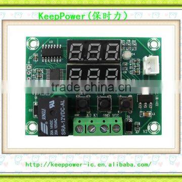 XH-W1219 Dual Digital Thermostat High Precision Temperature Control Switch Control Accuracy 0.1 photo-2