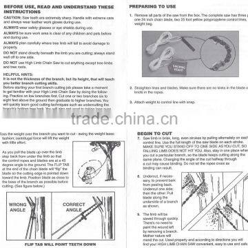 BD-350-1 High Limb Protable Pocket Hand Chainsaw photo-5