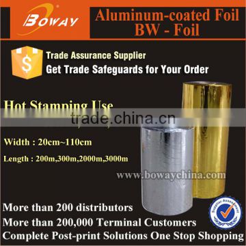 Hot Stamping Bronzing consumable items Gold Aluminum Foil