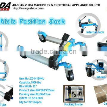 1500LB GoJack Right Hand Internal Pump Vehicle Dolly Caster Sold Individually