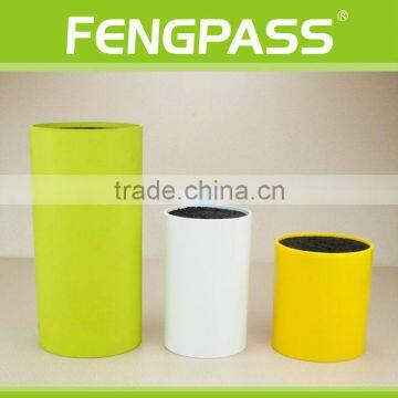 Colorful Surface pp Universal Round Knife Block(371-389-476) photo-2