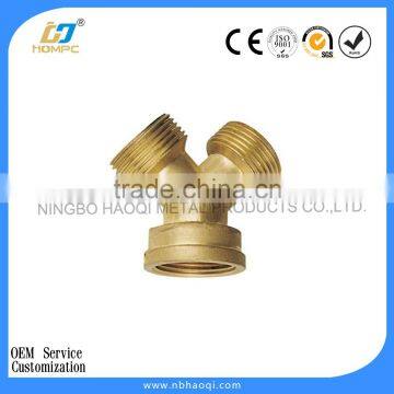 garden plumbing brass y fitting