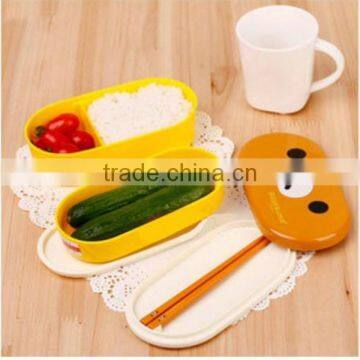 Portable Cute Bear Plastic Lunch Box,Storage Boxes Food Storage/Food Bento Box,CUSTOM Hot New Product for 2015 photo-2