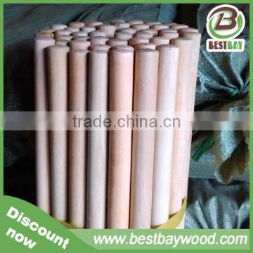 Dry Natural Broom Handle Wood Factory in China photo-4