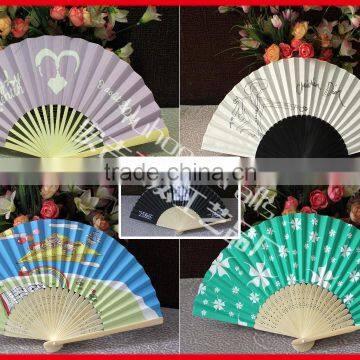 Hot selling customized paper fan