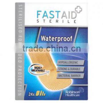 Fast Aid Sterile Waterproof Plasters x24