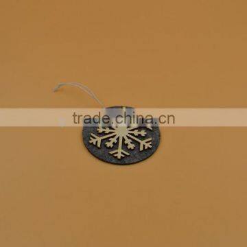 Wooden Christmas Tree Decoration,Non-woven Hanger photo-2