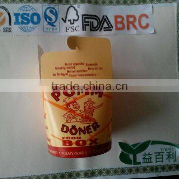 Disposible Doner Kebab Box