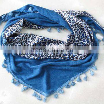 leopard printing fashion scarf/pashmina scarf /cotton scarf HYL06159