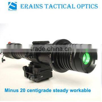 Subzero Laser Beam Adjustable Night Vision Solution of 40-50MW Green Laser Designator illuminator Flashlight