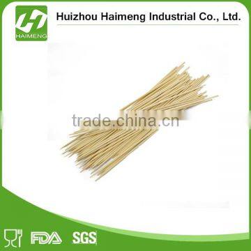 100% natural hygeian disposable long bamboo skewer