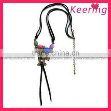 Long Rope pendant Necklace WNK-013