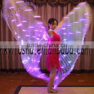 Yifusha Double Colors LED Wings for Belly Dance photo-3