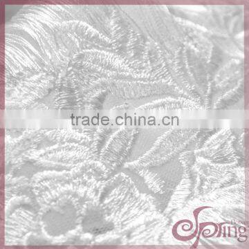 New Arrival Fringe Fabric With Flower Mofif in Slant Stripe photo-3