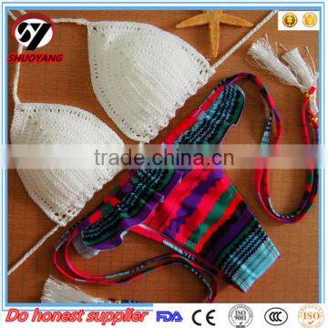 New Arrival Hand knitted Swimwear Bikini Multi Color Woman Bikini Sexy Brazil Bikini