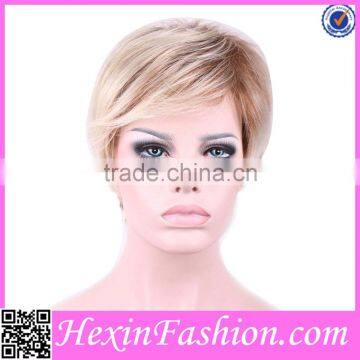 Hot Sale Wine Red Synthetic Hair Wig Wholesale photo-3