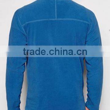 100% Polyester 1/4 Zip Fleece Funnel Neck Sweater photo-2