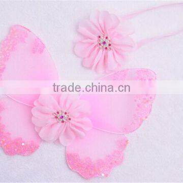 25x 20 cm Unique Design Healthy Material Fit on Baby Decorative Butterfly Wings & Headband Baby Photography Props photo-6
