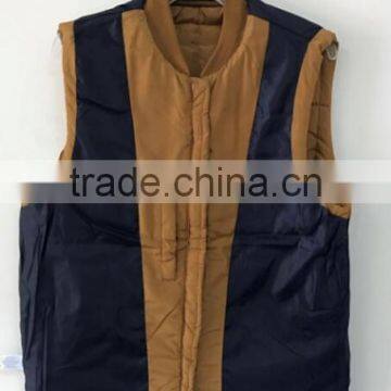 75D Memory Winter Coat Sleeveless Men Warm Vest photo-3