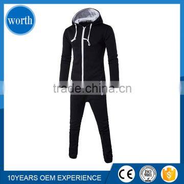 2017 Men's Hooded Pajama Romper