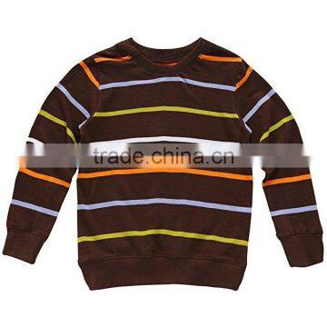 Boys Cotton Crew Sweatshirts Fleece Jumpers Long Sleeve Winter T-Shirts Kids Stripe Sweatshirt Hoodies Wholesale Hot Google Sale photo-6