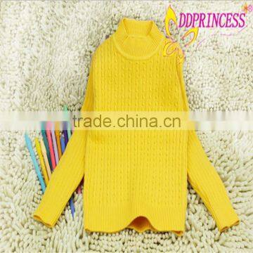 2015 children's clothing factory direct wholesale of woolen sweater designs for kids