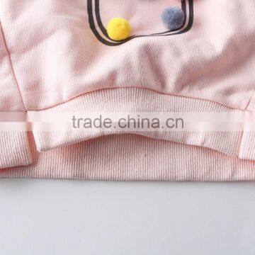 S33021W Kids Baby Girls Spring Fancy Swearshirt Long Sleeves Pullover Tops photo-5