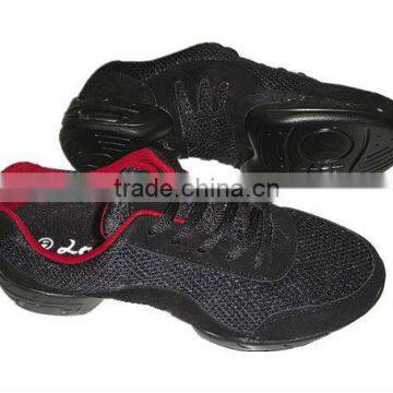 2015 top sale OEM Leather and Mesh High Quality Jazz Dance Sneaker #0977