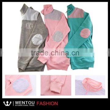 Hot Sale Monogrammed Seersucker Quarter Zip Pullover photo-2