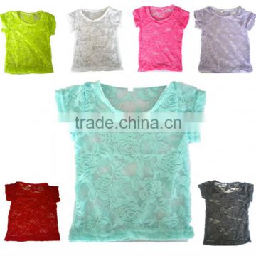 Wholesale Baby Lace Shirt With Ruffle baby shirt lace shirt lace top