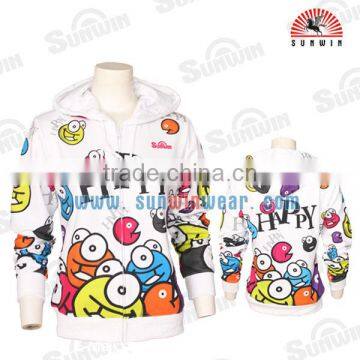 Best Quality Comfortable Custom Hooded Long Sleeve Sweat Shirts photo-3