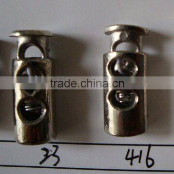 alloy string stopper for garments